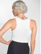Urban Classics Tops sans manche Rib Cropped blanc